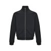 Acne Studios Back Zip-Up Sweatshirt- Black