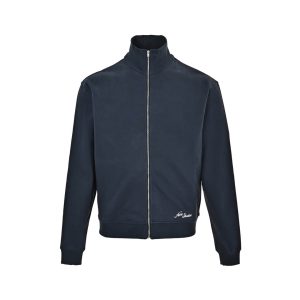 Acne Studios Back Zip-Up Sweatshirt- Navy Blue (8) Acne Studios Back Zip-Up Sweatshirt- Navy Blue