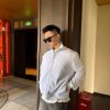 Acne Studios Back Zip-Up Sweatshirt- Pale Grey