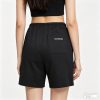 Acne Studios Logo Print Sweat Shorts- Black (3) Acne Studios Logo Print Sweat Shorts- Black