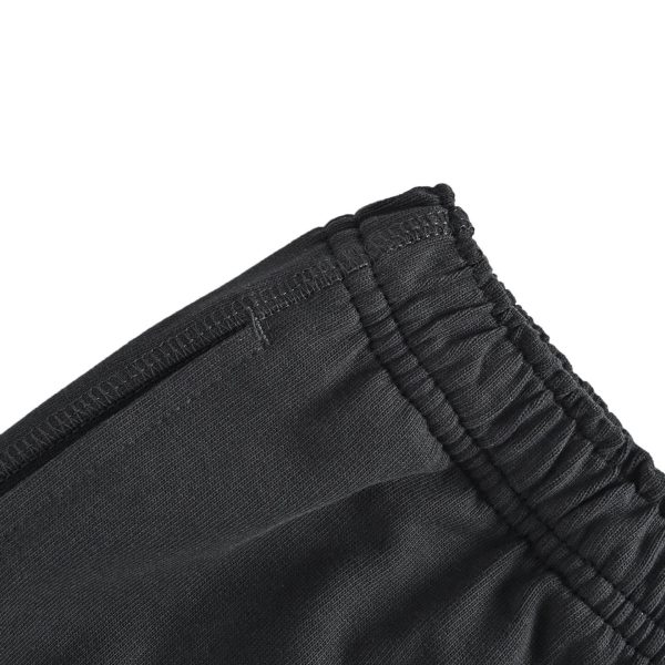 Acne Studios Logo Print Sweat Shorts- Black (6) Acne Studios Logo Print Sweat Shorts- Black