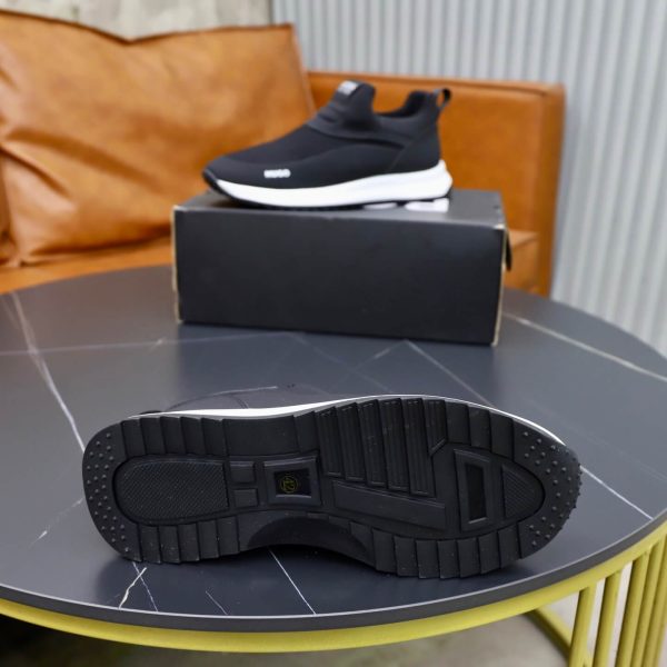 BOSS Slip-On Runner Sneaker – Black