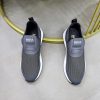 BOSS Slip-On Runner Sneaker – Grey & Olive Green