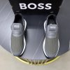 BOSS Slip-On Runner Sneaker – Grey & Olive Green