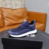 BOSS Slip-On Runner Sneaker – Navy Blue