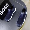BOSS Slip-On Runner Sneaker – Navy Blue