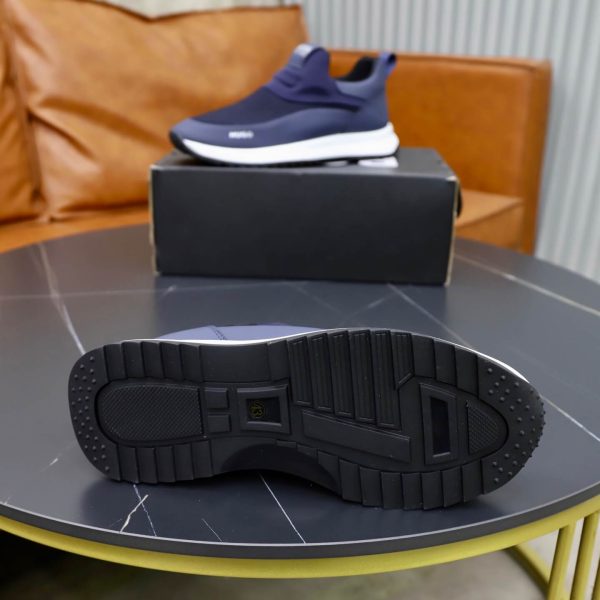 BOSS Slip-On Runner Sneaker – Navy Blue