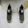 BOSS Slip-On Runner Sneaker – Olive Green & Black (1) BOSS Slip-On Runner Sneaker – Olive Green & Black