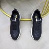 BOSS Woven-Panel Low-Top Sneaker – Black (4) BOSS Woven-Panel Low-Top Sneaker – Black