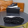 BOSS Woven-Panel Low-Top Sneaker – Black (9) BOSS Woven-Panel Low-Top Sneaker – Black