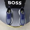 BOSS Woven-Panel Low-Top Sneaker – Navy Blue (8) BOSS Woven-Panel Low-Top Sneaker – Navy Blue