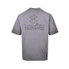 Balenciaga Connect The Dots T-Shirt- Heather Grey