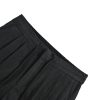 Brunello Cucinelli Cotton Linen Panama Texture Pleated Trousers- Black (7) Brunello Cucinelli Cotton Linen Panama Texture Pleated Trousers- Black