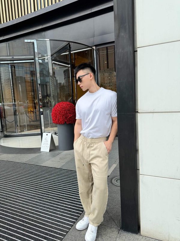 Brunello Cucinelli ONLY & SONS Onssinus Loose Fit Trousers- Beige
