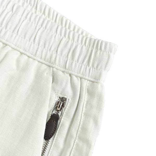 Brunello Cucinelli ONLY & SONS Onssinus Loose Fit Trousers- White