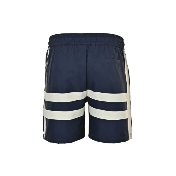 Burberry Check Drawstring Swim Shorts- navy blue (6) Burberry Check Drawstring Swim Shorts- navy blue