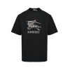 Burberry Knight Sketch Cotton T-shirts- Black (1) Burberry Knight Sketch Cotton T-shirts- Black
