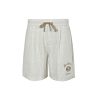 Burberry Nautical Style Logo Drawstring Shorts- Beige