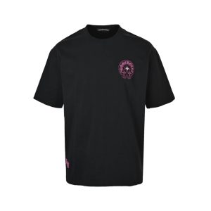 Chrome Hearts Horseshoe Logo Pocket T-Shirt- Black (1) Chrome Hearts Horseshoe Logo Pocket T-Shirt- Black