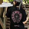 Chrome Hearts Horseshoe Logo Pocket T-Shirt- Black