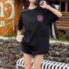 Chrome Hearts Horseshoe Logo Pocket T-Shirt- Black