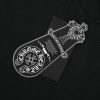 Chrome Hearts Horseshoe Logo Pocket T-Shirt- Black