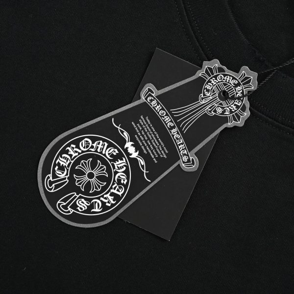 Chrome Hearts Horseshoe Logo Pocket T-Shirt- Black