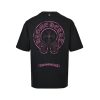 Chrome Hearts Horseshoe Logo Pocket T-Shirt- Black