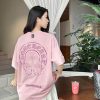 Chrome Hearts Horseshoe Logo Pocket T-Shirt- Pink