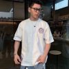 Chrome Hearts Horseshoe Logo Pocket T-Shirt- White (1) Chrome Hearts Horseshoe Logo Pocket T-Shirt- White