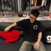 Chrome Hearts Horseshoe Logo Polo Shirt- black