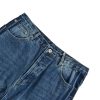 Dior Baggy Jeans With Laser-Printed Side Stripes- Blue