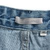 Dior Homme Cannage Carpenter Bermuda Shorts- Blue Denim (6) Dior Homme Cannage Carpenter Bermuda Shorts- Blue Denim