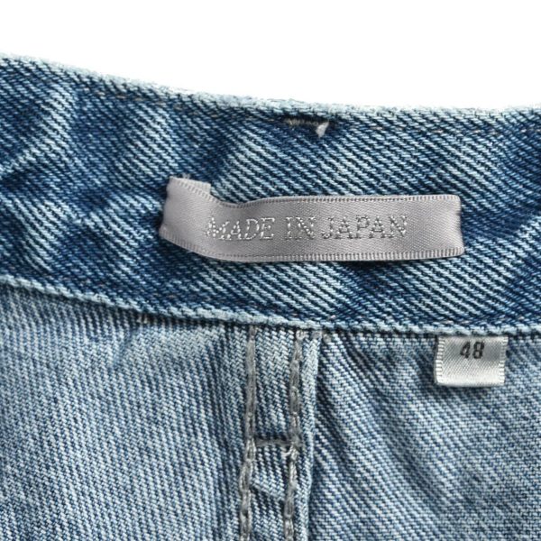 Dior Homme Cannage Carpenter Bermuda Shorts- Blue Denim (6) Dior Homme Cannage Carpenter Bermuda Shorts- Blue Denim