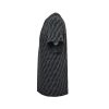 Fendi FF Monogram Knit T-Shirt- Black and Grey