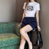 Gucci Crystal Technical Jersey Shorts- Black (3) Gucci Crystal Technical Jersey Shorts- Black