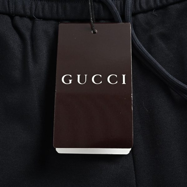 Gucci Crystal Technical Jersey Shorts- Black (4) Gucci Crystal Technical Jersey Shorts- Black
