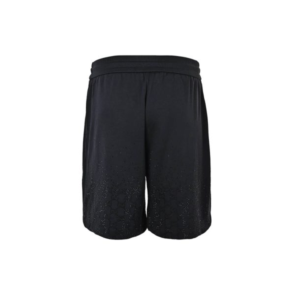 Gucci Crystal Technical Jersey Shorts- Black (7) Gucci Crystal Technical Jersey Shorts- Black