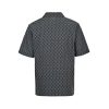 Gucci GG Silk Jacquard Bowling Shirt-Dark Grey