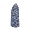 Gucci Waves Print Fabric Bowling Shirt-  light blue