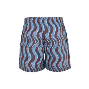 Gucci Wavy Stripe GG Cotton Shorts- Light blue (11) Gucci Wavy Stripe GG Cotton Shorts- Light blue