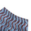 Gucci Wavy Stripe GG Cotton Shorts- Light blue
