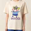 Gucci x Crayon Shin-chan Graphic T-shirt- Cream