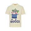 Gucci x Crayon Shin-chan Graphic T-shirt- Cream