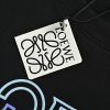 Loewe Anagram Blur Logo T-Shirt- Black