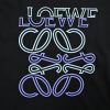 Loewe Anagram Blur Logo T-Shirt- Black