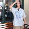 Loewe Anagram Blur Logo T-Shirt- White