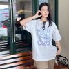 Loewe Anagram Blur Logo T-Shirt- White