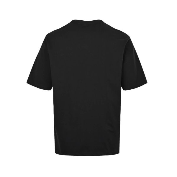 Loewe Embroidered Relaxed Fit Cotton T-Shirt-  black