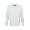Louis Vuitton Cotton Inside Out Long Sleeve Crew Neck T-Shirt- White